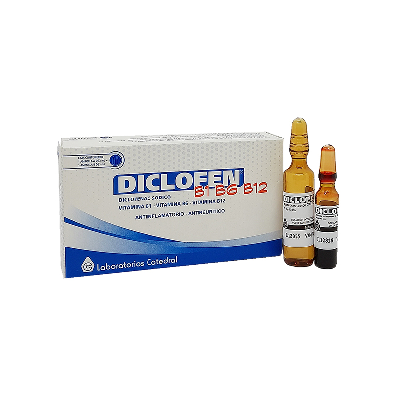 Diclofen B1 B6 B12 Inyectable