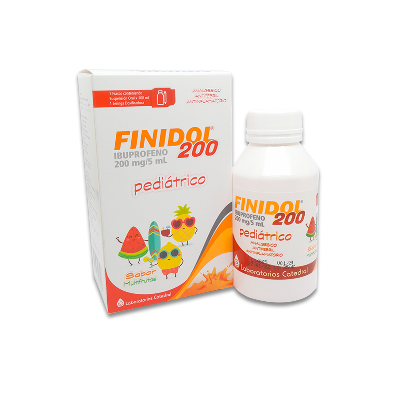 FINIDOL 200 FRASCO X 100 ML SUSPENSION