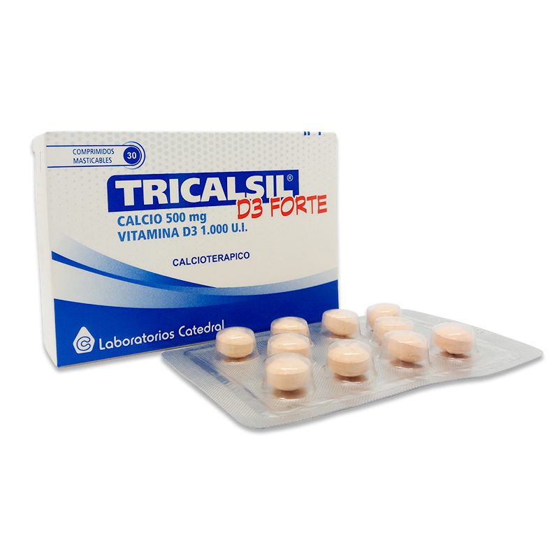 Tricalsil D3 Forte masticable