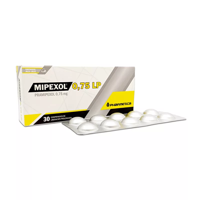 Mipexol 0,75 x 30 comprimidos_800x800