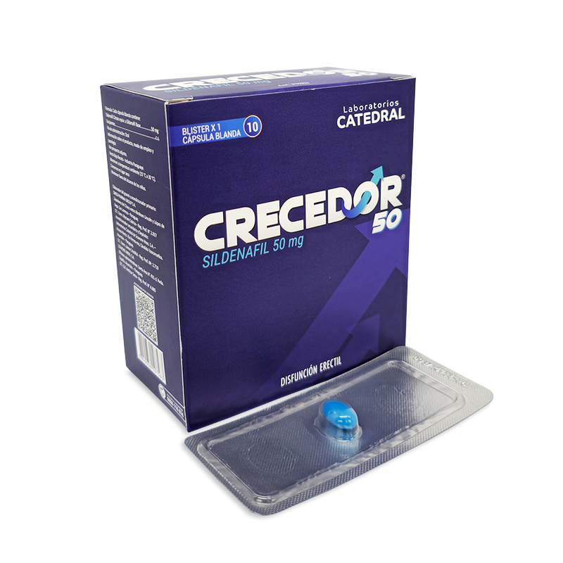 crecedor 50 x 10 blister x 1 800